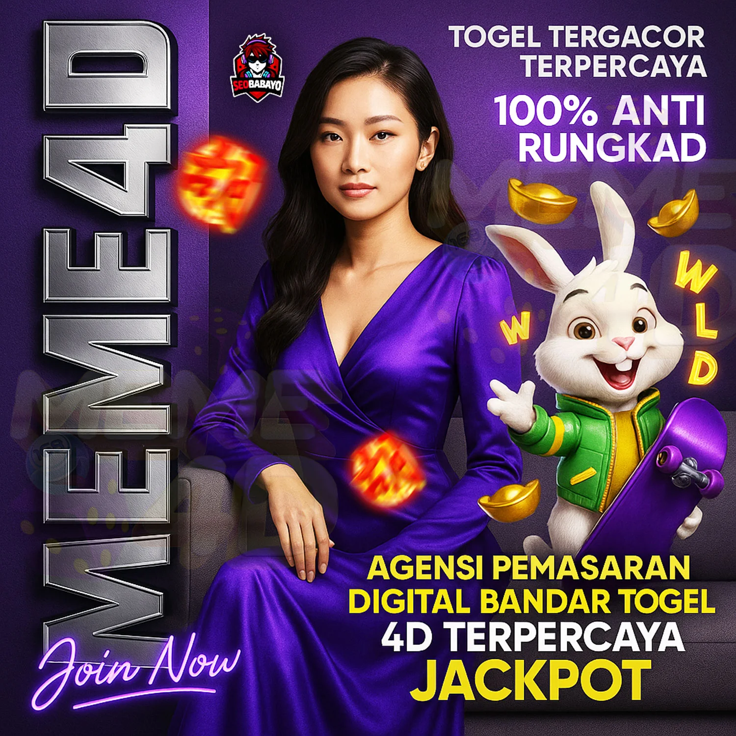 MEME4D ♻️ Agensi Pemasaran Digital Bandar Togel 4D Terpercaya Jackpot